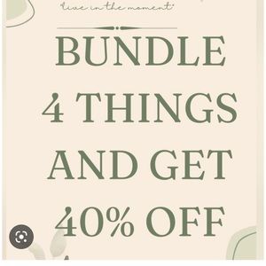 EXTRA OFF on bundles CURRENT PRICE